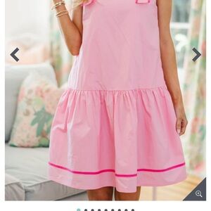 Nursing Pink Sleeveless Drop-Waist Dress